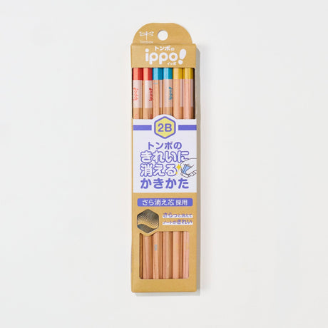 ippo! Clearly Erasable Writing Wooden Pencil / Tombow - bungu