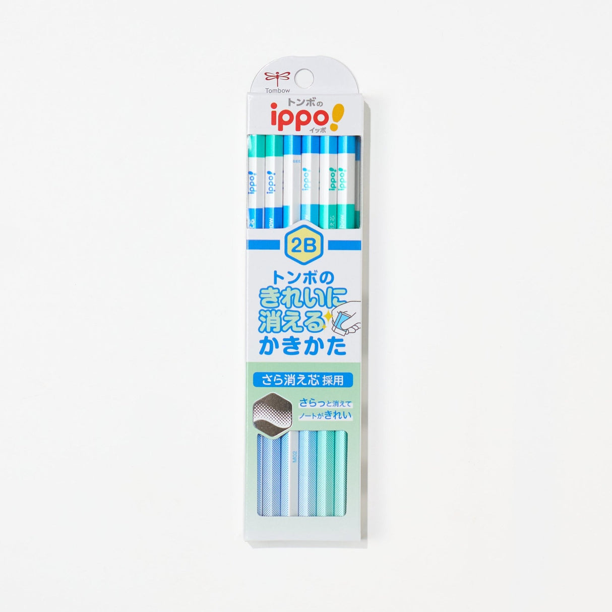 ippo! Clearly Erasable Writing Wooden Pencil / Tombow - bungu