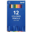 ippo! Colored Pencils 12-Color Soft Case Hexagonal Shaft / Tombow - bungu