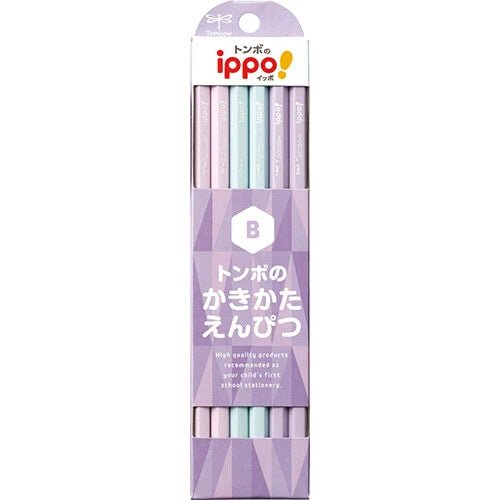 ippo! Kakikata Writing Wooden Pencil Plain / Tombow - bungu