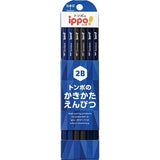 ippo! Kakikata Writing Wooden Pencil Plain / Tombow - bungu
