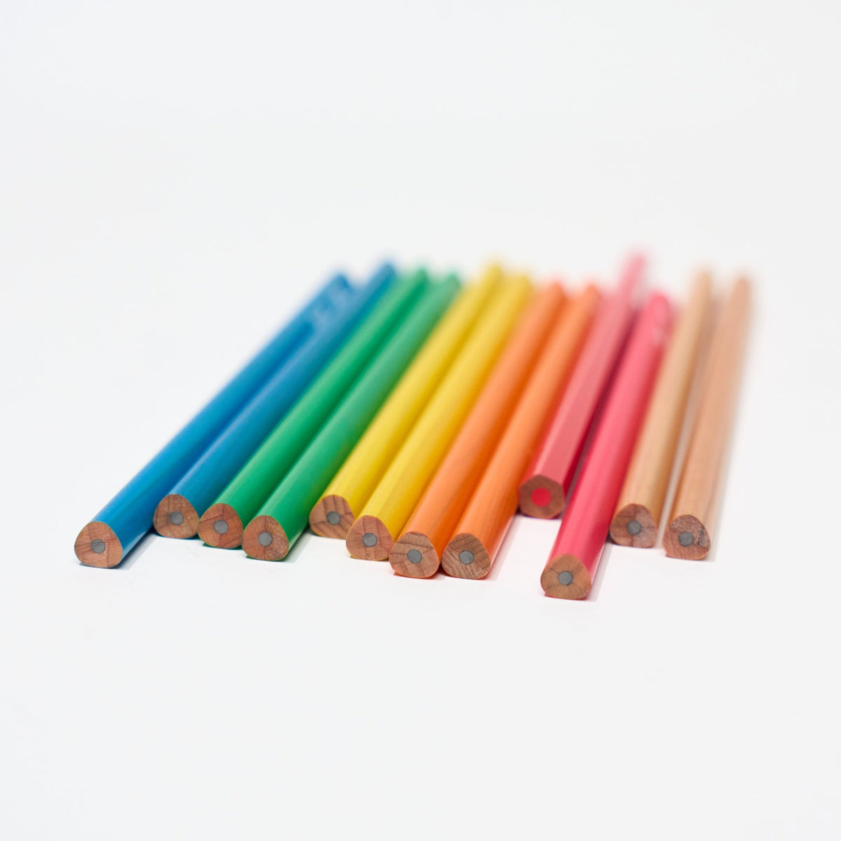 ippo! Triangular Writing Wooden Pencil 2B for Lower Elementary / Tombow - bungu