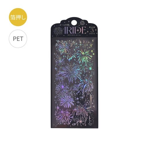 IRIDE Vol.2 Clear Sticker 3-Sheet Set / BGM - bungu