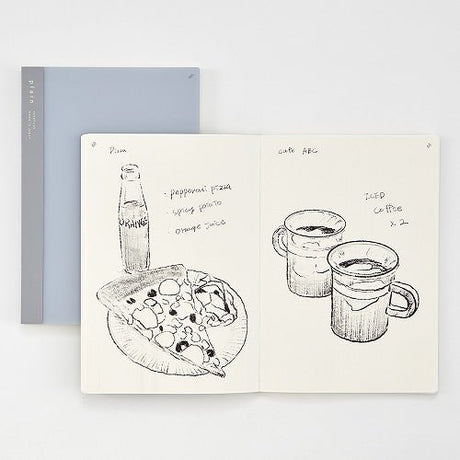 isshoni Number Notebook Blank / DAIGO - bungu