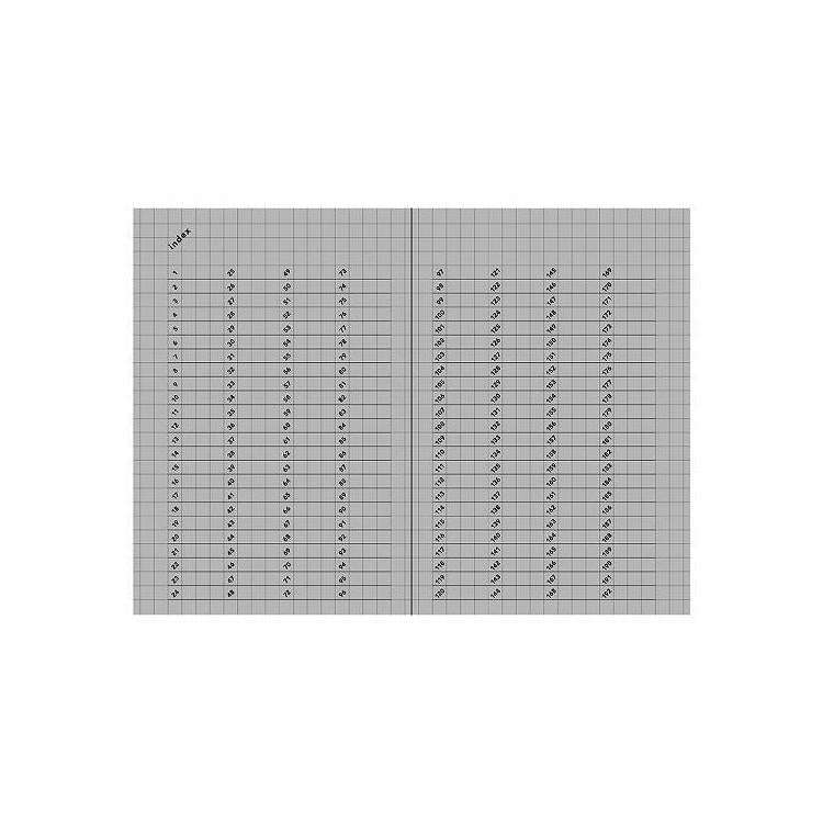 isshoni Number Notebook Grid / DAIGO - bungu