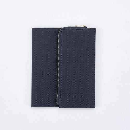 isshoni. Pen Case Attached Notebook Cover Canvas B6 / DAIGO - bungu