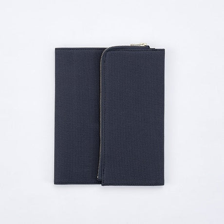 isshoni. Pen Case Attached Notebook Cover Canvas B6 / DAIGO - bungu