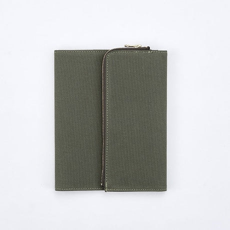 isshoni. Pen Case Attached Notebook Cover Canvas B6 / DAIGO - bungu