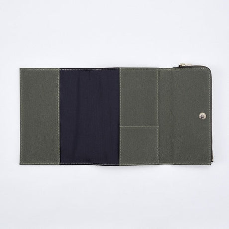 isshoni. Pen Case Attached Notebook Cover Canvas B6 / DAIGO - bungu