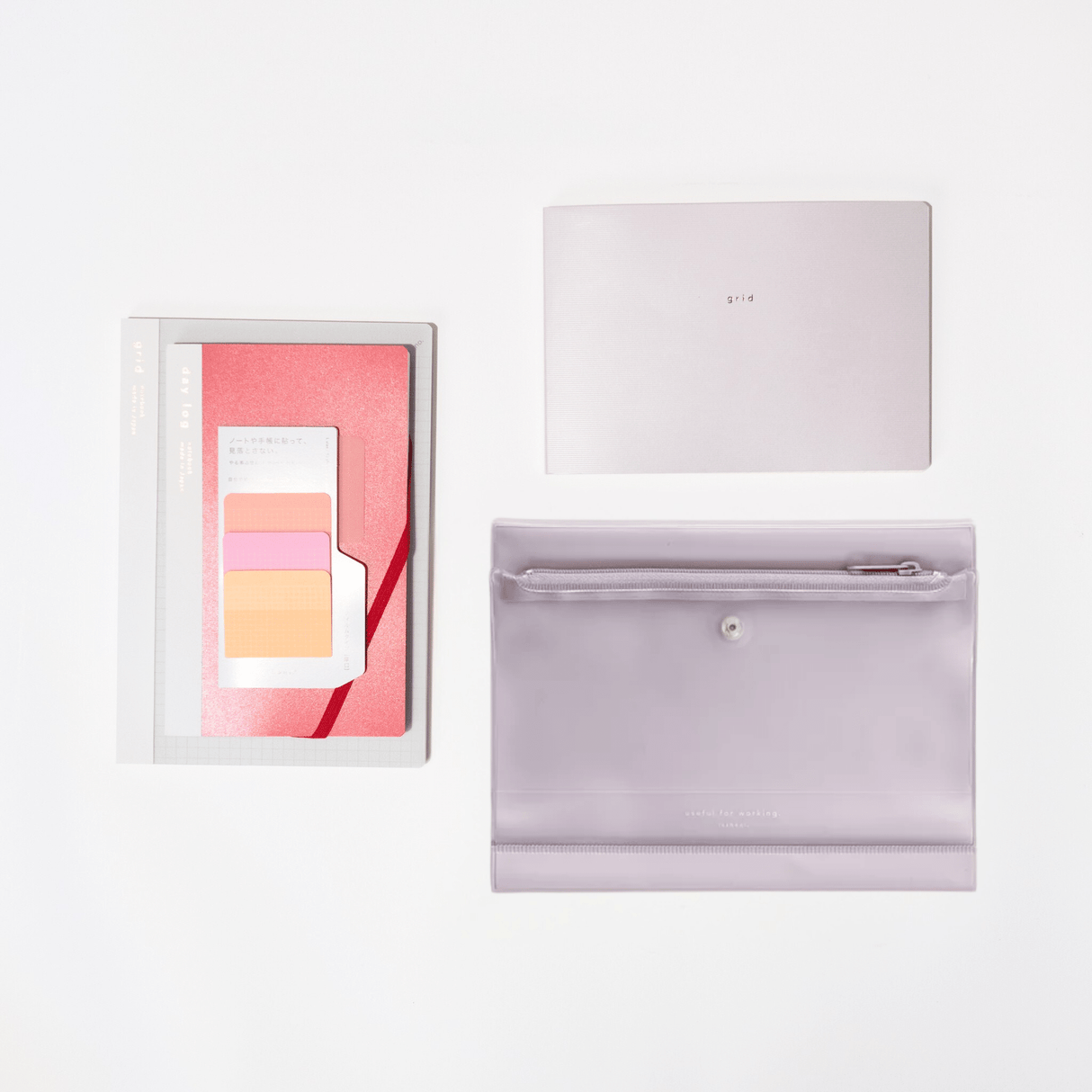 isshoni. Productivity Bundle: Pink - bungu