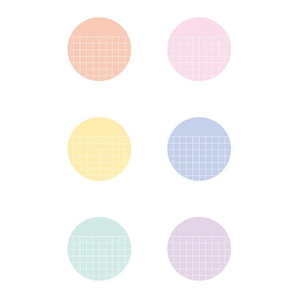 isshoni Round Free Sticky Notes / DAIGO - bungu