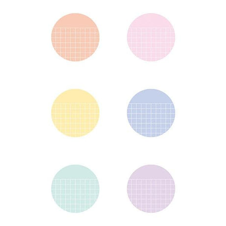 isshoni Round Free Sticky Notes / DAIGO - bungu