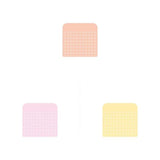 isshoni Square Free Sticky Notes / DAIGO - bungu