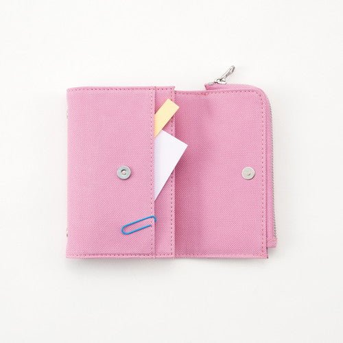 isshoni. System Planner Binder Cover with Pen Case / DAIGO - bungu
