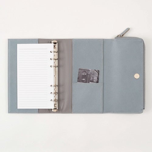 isshoni. System Planner Binder Cover with Pen Case / DAIGO - bungu