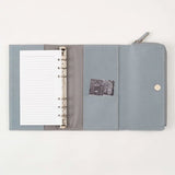 isshoni. System Planner Binder Cover with Pen Case / DAIGO - bungu