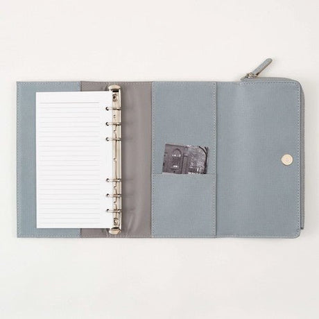 isshoni. System Planner Binder Cover with Pen Case / DAIGO - bungu