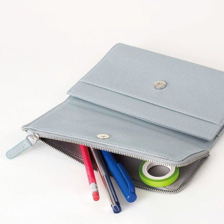 isshoni. System Planner Binder Cover with Pen Case / DAIGO - bungu