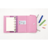 isshoni. System Planner Binder Cover with Pen Case / DAIGO - bungu