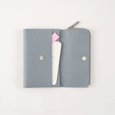 isshoni. System Planner Binder Cover with Pen Case / DAIGO - bungu