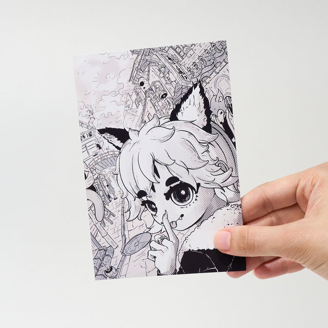 "Japanese Halloween" Postcard Bundle / Bungu - bungu