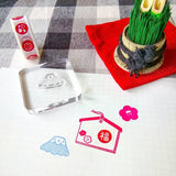 Japanese Patterns Clear Stamp / WORLD CRAFT - bungu