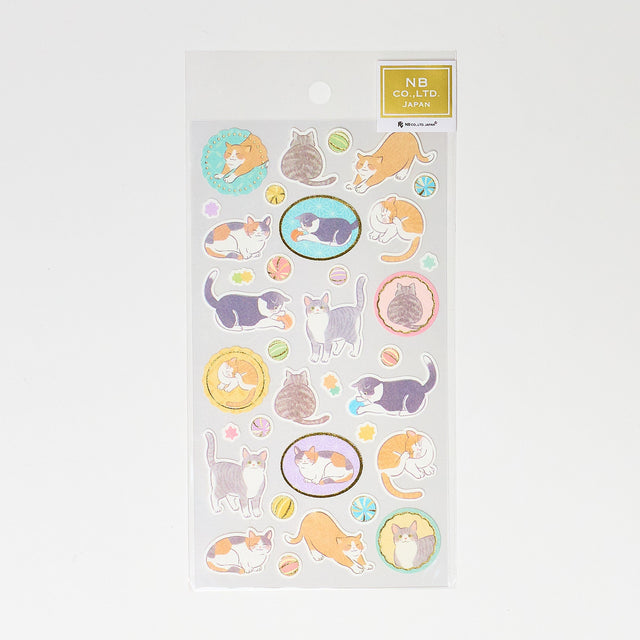 Japanese Style Stickers Animals / NB - bungu