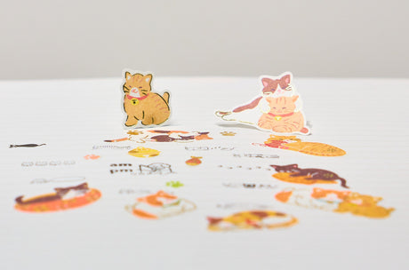Japanese Style Stickers Animals / NB - bungu