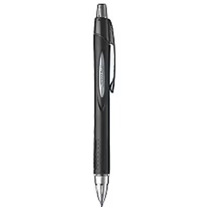 Jetstream Rubber Body Black Ballpoint Pen / Mitsubishi Pencil - bungu