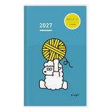 Jibun Techo DAYs mini 2027 B6 Slim Sheep / KOKUYO - bungu