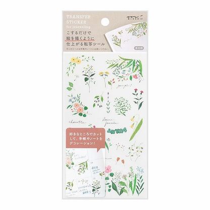 Journaling Transfer Stickers / Midori DESIGNPHIL - bungu