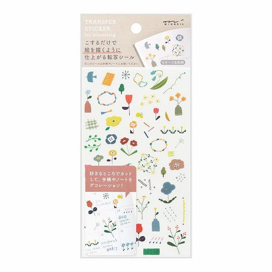 Journaling Transfer Stickers / Midori DESIGNPHIL - bungu