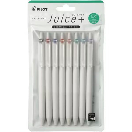 Juice+ Gel Pen 0.4mm 8 Color Set / Pilot - bungu
