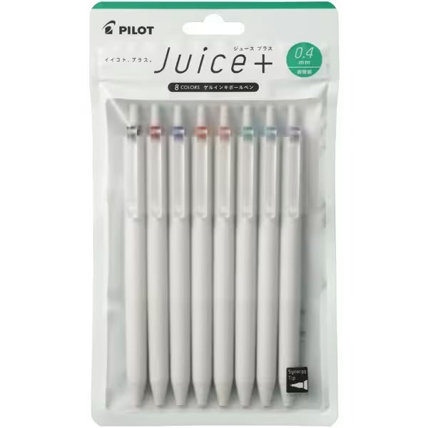 Juice+ Gel Pen 0.4mm 8 Color Set / Pilot - bungu