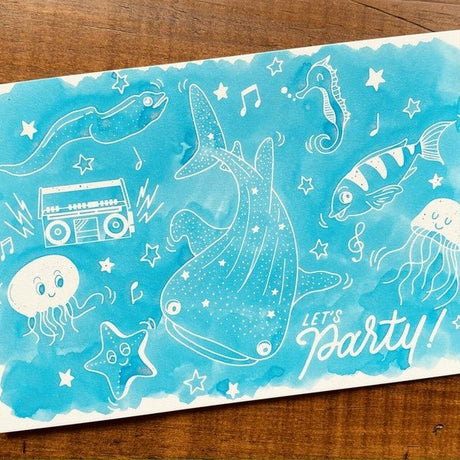 Just Color - it Nuritakurie Postcard / nouto - bungu