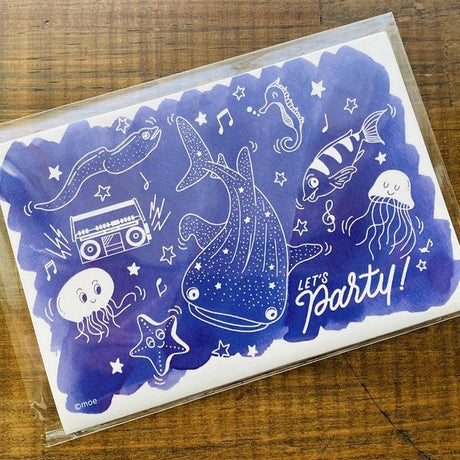 Just Color - it Nuritakurie Postcard / nouto - bungu