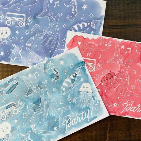 Just Color - it Nuritakurie Postcard / nouto - bungu