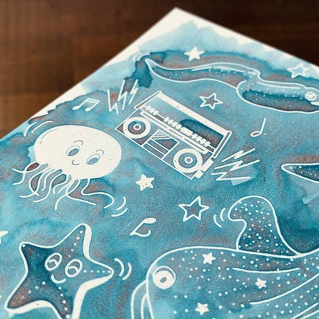 Just Color - it Nuritakurie Postcard / nouto - bungu