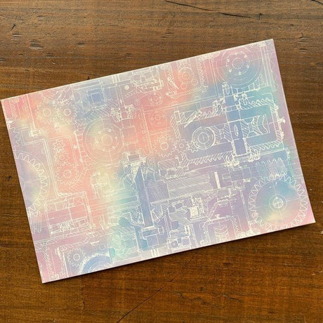 Just Color - it Nuritakurie Postcard / nouto - bungu