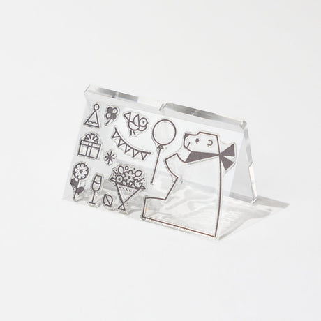 Ka - Sa - Ne Clear Stamp Creators Series / tri - gram - bungu