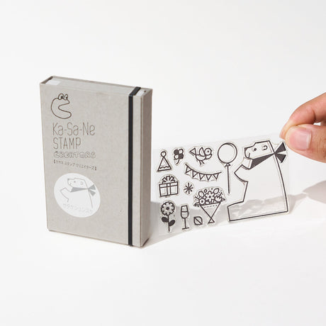 Ka - Sa - Ne Clear Stamp Creators Series / tri - gram - bungu
