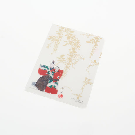 Kamihinazu Paper Dolls Mini Clear File / Benrido - bungu