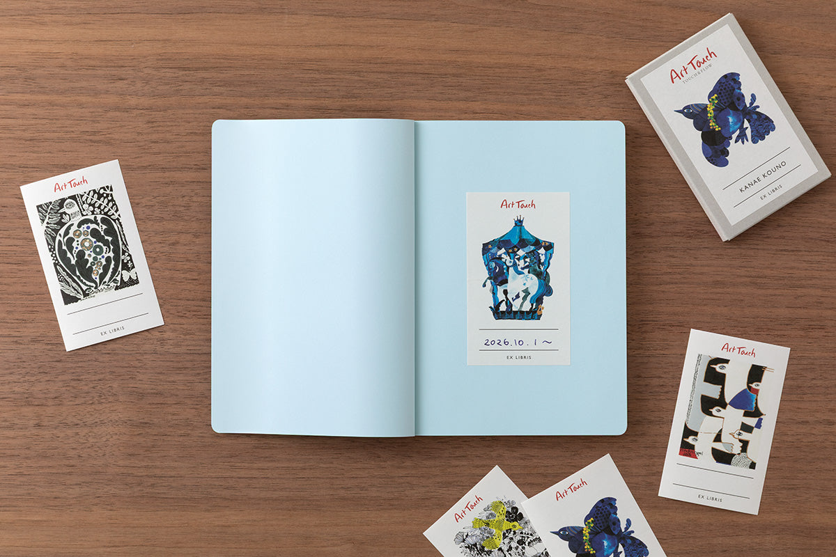 Art Touch Kanae Kouno Ex Libris Bookplates / TOUCH & FLOW