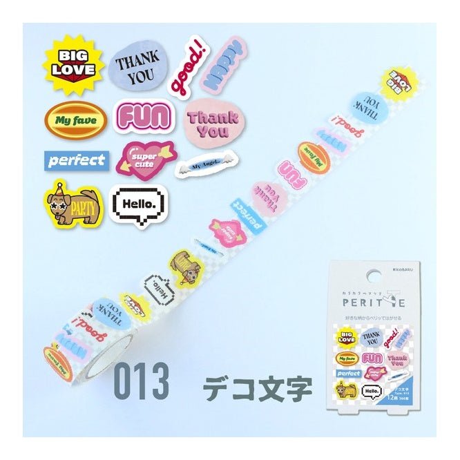Karakara Peritte Roll Sticker / Epoch Chemical - bungu