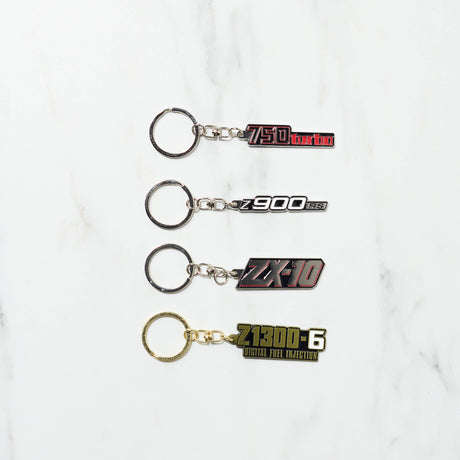 Kawasaki Motorcycle Emblem Metal Keyholder Vol.3 Gacha Capsule - bungu