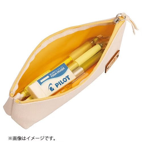 Kiiro Pen Case - Pouch Type / Pilot - bungu