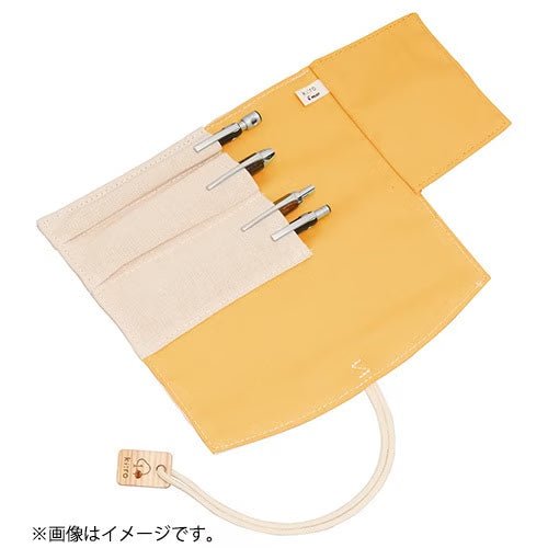 Kiiro Pen Case - Roll Type / Pilot - bungu