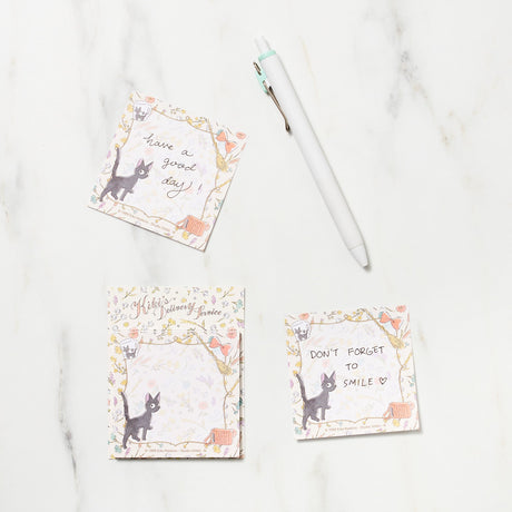 Kiki's Delivery Service Floral Sticky Notes / Movic - bungu