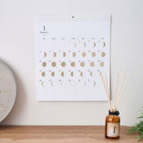 Michiru Moon Phase Wall Calendar 2027 / Replug