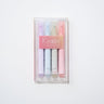 Kirabi Glitter Marker 4 Color Set / Sun - Star - bungu